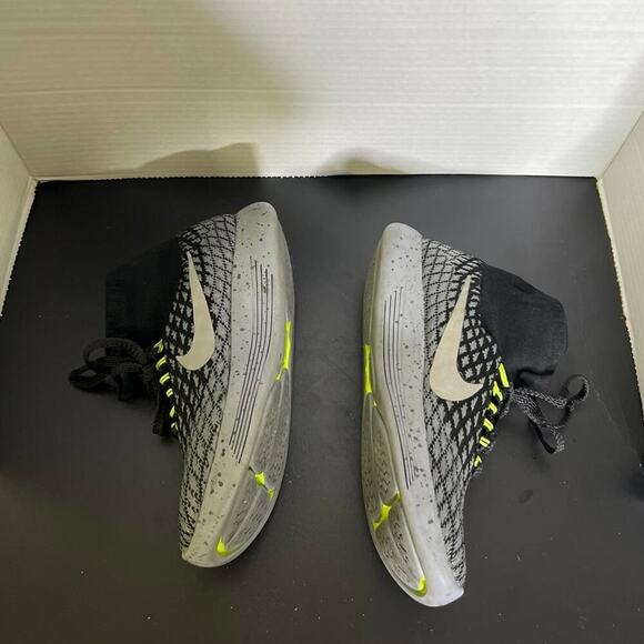 ˚₊‧꒰ა ☆ ໒꒱ ‧₊˚ Nike LunarEpic Flyknit Dark Grey Black Women’s Size 8 (1B-09) - Picture 5 of 8